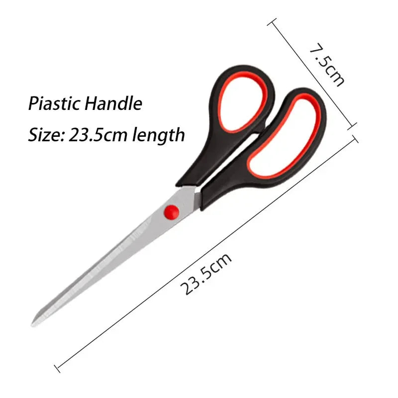 1pcs Sewing Scissors 14-35cm Comfort Grip Multipurpose Stainless Steel Ultra Sharp Scissors for Office Home School Sewing Crafts