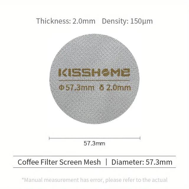 Coffee Puck Screen Reusable Heat Resistant Metal Espresso Filter Mesh For 51mm 54mm 58mm Portafilter Barista Accessories Tools