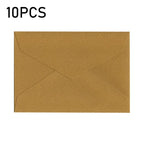10pcs Window Envelopes for Letters DIY Handmade Gift Packaging Bag Wedding Party Invitation Card Cover Linen Texture Envelopes