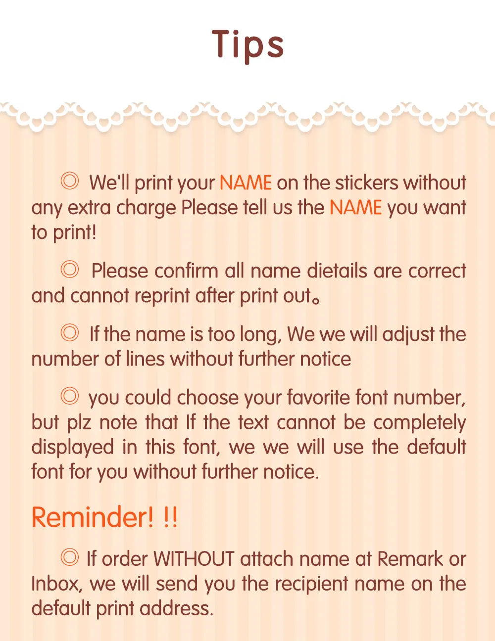 114 Waterproof Personalized White Label Custom Name Sticker Kindergarten Tag Children School Stationery Daily Necessities Labels