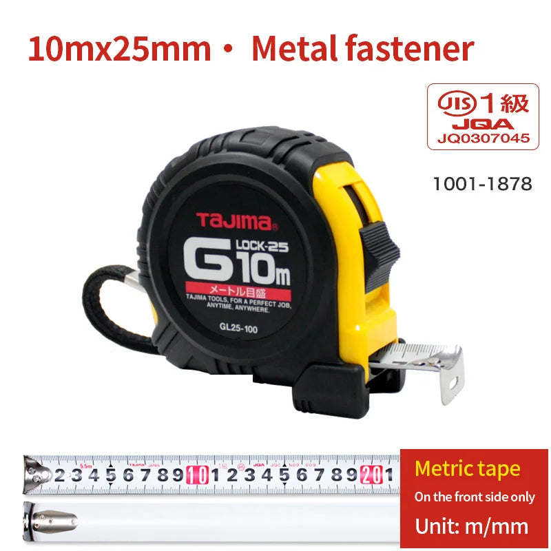 Tajima steel rubber coated non-slip steel tape measure 2 m 3.5 m 5 m 7.5 m Wear resistant tape