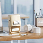 Niimbot B1 Portable Printer White Sticker 2/3/4/5Rolls Waterproof Paper Adhesive Label Printer Residential &Commercial For B21