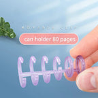 6 Holes Loose Leaf Binder Ring 10pcs Scrapbooking Album Binder Spiral Binding Clips Cute Stationery Student School Supplies New