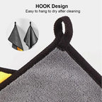 1-5Pcs Microfiber Towel Car Microfiber Cloth Wash Towel Microfiber Cleaning Cloth Absorbent Car Wash Drying Towel Auto Detailing