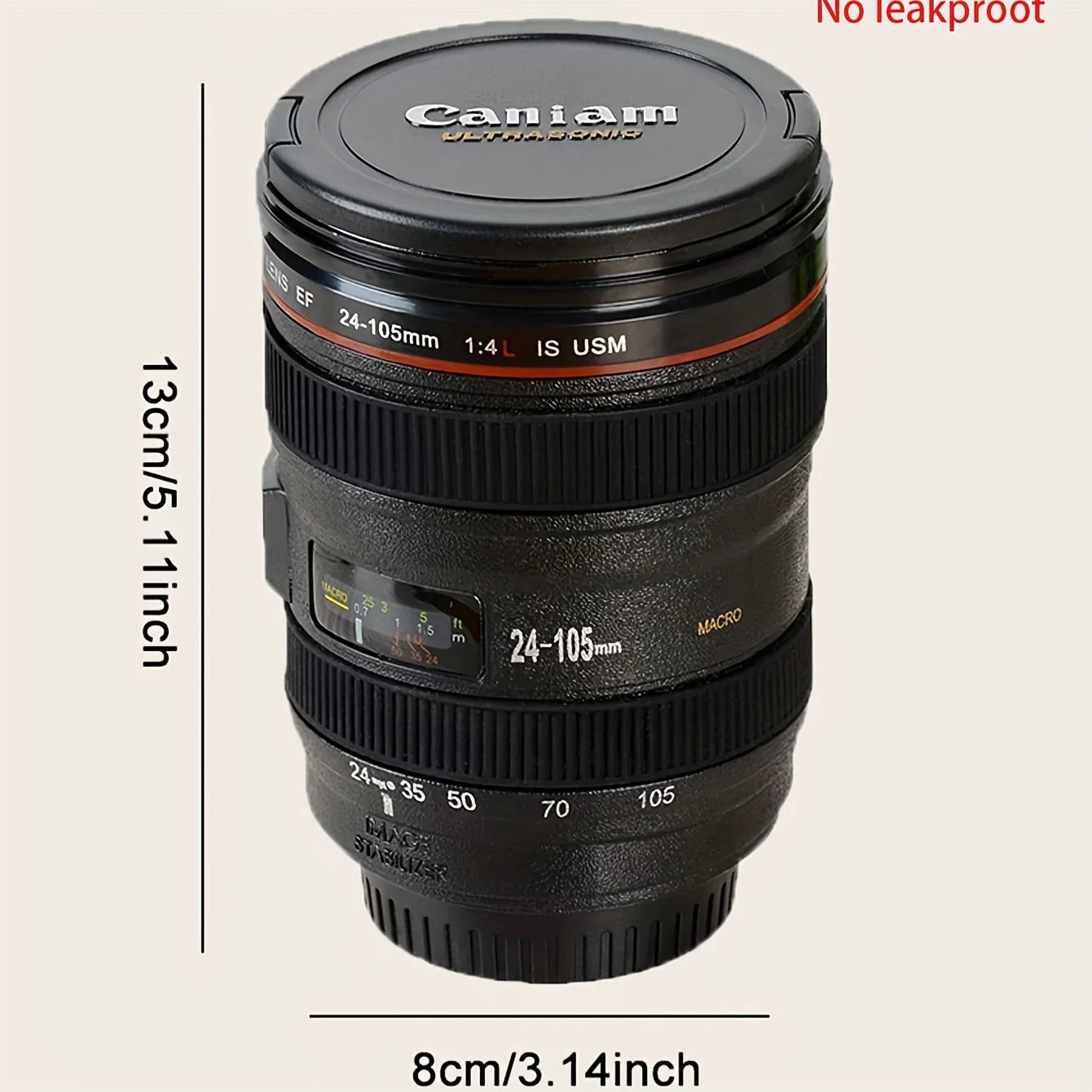1pc-Camera lens coffee cup, fun photography lens cup, great gift for photographers, household items, friends