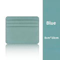 Fashion Slim PU ID Card Bag Credit Card Holder Men's Wallet Women's Wallet Mini Credit Card ID Card Bag Gift