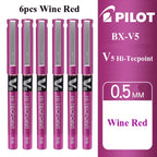 Japan PILOT Gel Pens BX-V5 Art Supplies Color Pen Office Accessories School Student Stationery Can Be Matched with Ink Bladder