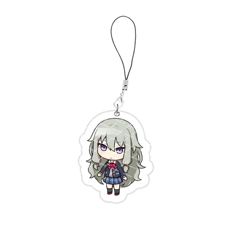 Anime Project Sekai Colorful Stage Mobile Phone Charms Acrylic PJSK Small Pendant Kusanagi Nene Len Rin Phone Chain Keychain