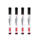 4 Colors Dry Erase Whiteboard Marker Pen Blackboard Erasable Chalk Pens Low Odor White Board Markers Office School Stationery