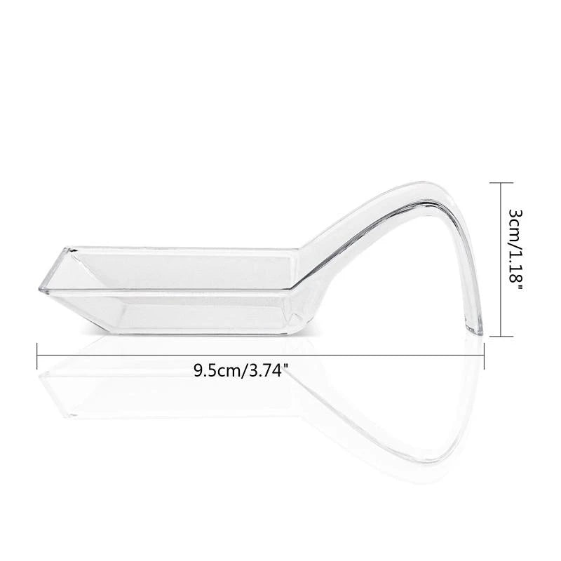 20pcs Plastic Appetizer Spoons Small Catering Dessert Tasting Dishes Disposable,Desserts Cakes Jelly Ice Cream Dipping Sauces