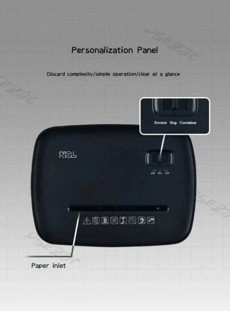 High-Power Level 4 Office & Household Document Shredder paper shredder machine