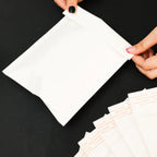 50-10Pcs White Kraft Bubble Mailers Self-Sealing Storage Paper Envelope Waterproof Cushioned Padded Foam Shipping Packaging Bags