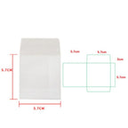 100pcs/lot Invitations Blank Translucent Envelope Postcards Message Card Sulfate Paper Envelope Business Letters Wedding