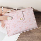 Ultra-Thin Zipper Card Wallet for Cash ID Credit Cards Coins, Lightweight Portable Pocket Money Holder