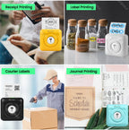 9 Colors Peripage A6 304DPI Mini Photo Printer Notes Sticker Label Printing Machine Bluetooth Portable Wireless Printer Marker