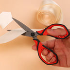 Office Scissors,Stainless Steel Scissors Anti Rust,Black,Gold,Color Titanium,Handmade Paper Cut DIY Domestic Office Student Use