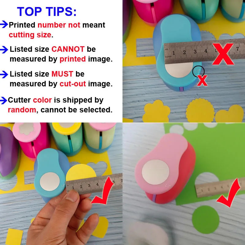 49mm 37mm 2.5cm 1.6cm Sakura Petal Craft Hole Punch Scrapbooking School Paper Puncher EVA Cutting Tool Child DIY Cutter