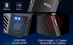 Updated X3Ultra Turbo Fan Jet,Mini Handheld 180000RPM Powerful Compressed air Duster for Car Dryer/PC/Home Cleaning