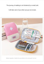 First Aid Kit Pouch Home Medicine Storage Bag Suitable For Outdoor Travel Medical Bag Home Rescue Emergency Survival Kit