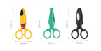 1pcs Kids Safety Scissor Cute Cartoon Plastic Knife Cutter for Children DIY Paper Handwork Office School Student F7231