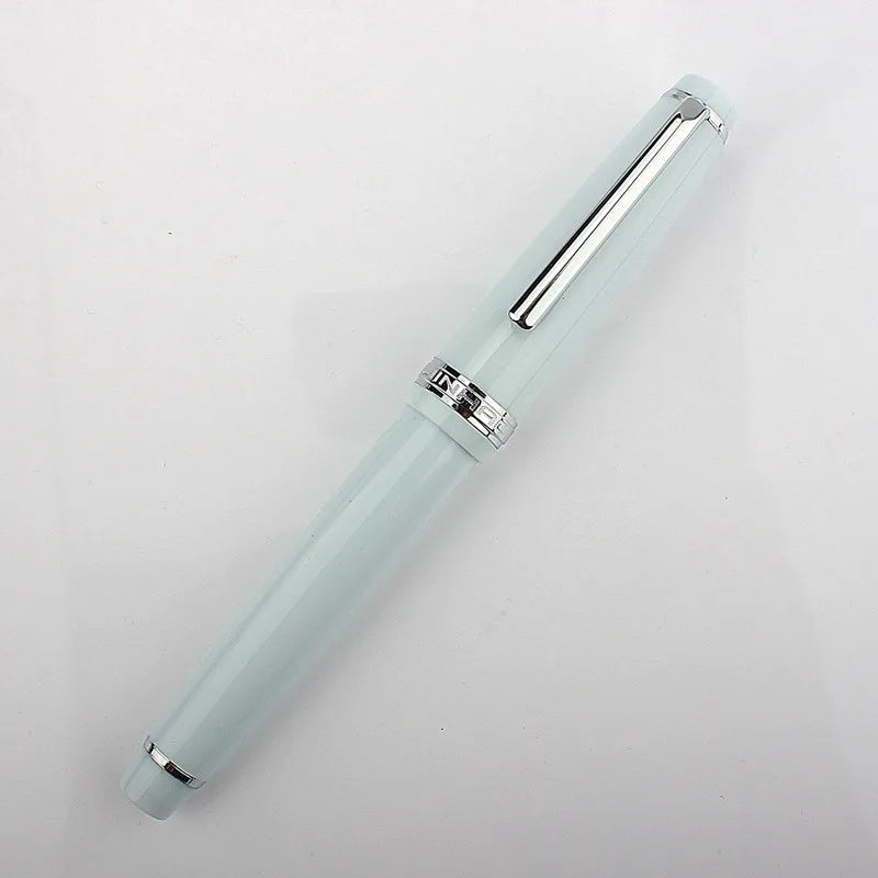 Jinhao 82 Fountain Pen Acrylic EF/F/M/Bent Nib Golden Trim with Converter Writing Pen