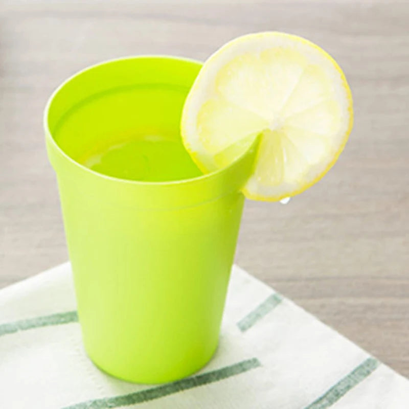 7pcs Rainbow Plastic Cups Set Reusable Water Mug Picnic Travel Trendy Funny Portable Rainbow Suit Cup Party Kids Drink Cup