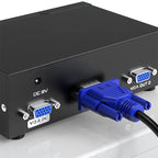 VGA 3 5 Cable Male To Male High Definition Computer Projector Monitor Video Data Cable With Magnetic Ring