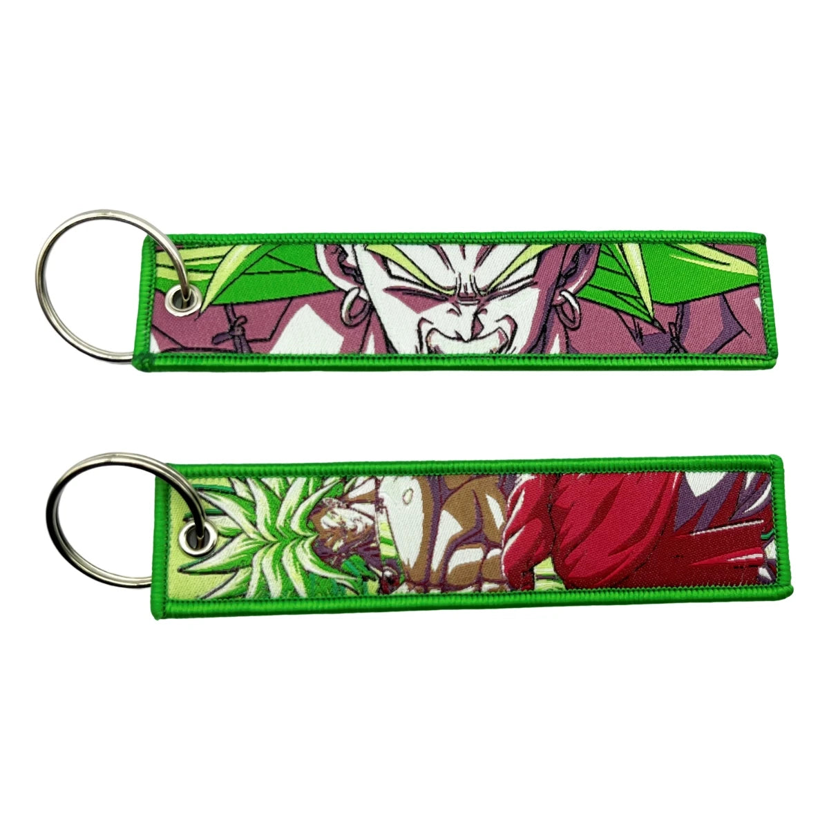 Dragon Ball Embroidery Cool Keychain Lanyard Anime Manga Series Badge Holder USB Pendant Portable Key Lanyard Accessories
