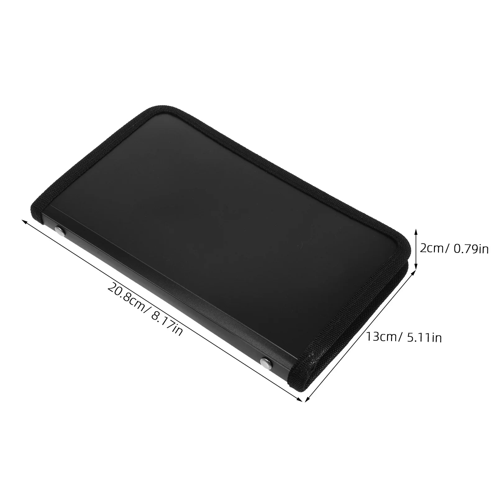 Mini Accordion File Folder Portable Zipper Organizer for Bills Receipt Holder Important Document Storage Cash Organizer Document