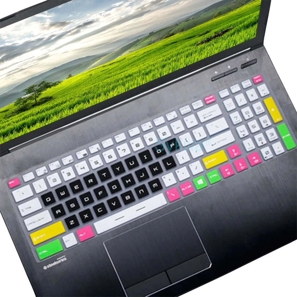 Keyboard Cover for MSI GF65 Thin GF63 GF75 Thin GF72 GF72VR GF62 GF62VR Silicone Protector Skin Case Gaming Laptop 15.6