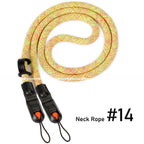 Quick Release Beads Round Rope Camera Shoulder Strap Lanyard for Canon Nikon Panasonic Sony Fujifilm Neck Strap Wrist Strap