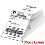 4x6Inch Shipping Labels For Thermal Shipping Label Printer 100/500PCS 100x150mm Thermal Label Paper For Business Express Waybill