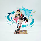 Odette Lohen Flins Durin Mavuika Columbina Xiao Arlecchino Acrylic Anime Model Furina Collect Desktop Decoration Keychains Gift