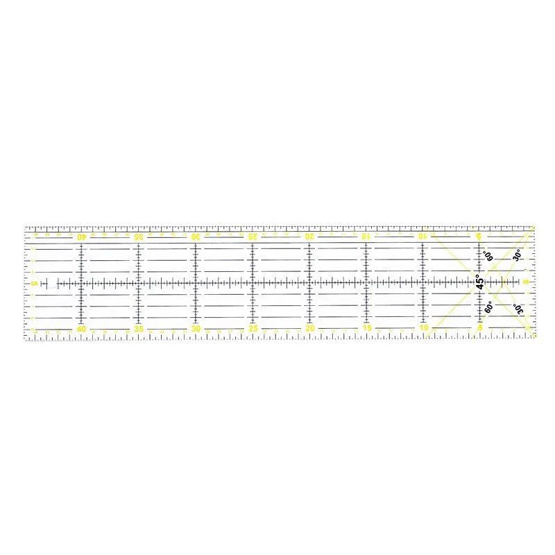 1/2pcs 15cm Quilting Patchwork Ruler Fabric Cloth Cutting Ruler Acrylic Sewing Rulers DIY Knitting Crafts Tailor Sewing Tools