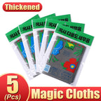 Thickened Magic Cleaning Cloth No Trace Reusable Microfiber Washing Rag Car Window Glass Wipe Towel Kitchen Clean Tool Wholesale
