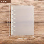 175-Page Capacity Ringed Binder, Clasp Closure Plastic Organizer Binder for Office, School, Home Supplies - PP Material