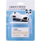 Cute Little Animals Panda Stapler Set Escolar Papelaria School Office Supply Student Prize Birthday Gift
