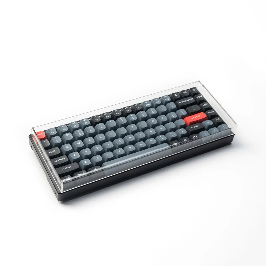 Acrylic Mechanical Keyboard Dust Cover for Keychron Custom Keyboard Waterproof Prevent Pet Treading