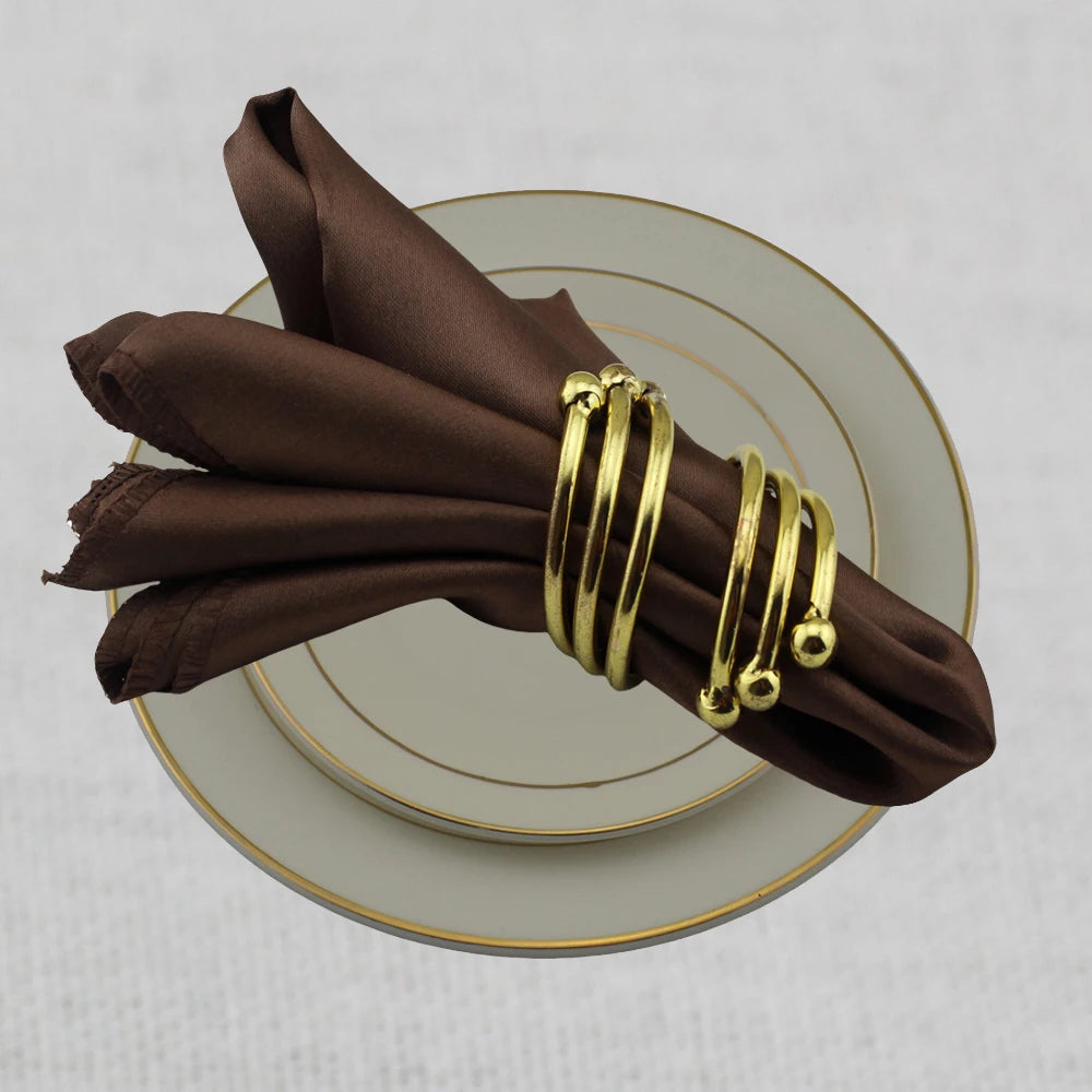 100pcs Satin Napkins For Wedding Party Decor Square 30cm Table Dinner Napkin Restaurant Supplies Christmas Birthday Tea Towels