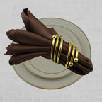 100pcs Satin Napkins For Wedding Party Decor Square 30cm Table Dinner Napkin Restaurant Supplies Christmas Birthday Tea Towels