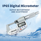 SHAHE 0.001mm Electronic Outside Micrometer 0-25mm Digital Micrometer Electronic Digital Caliper Gauge