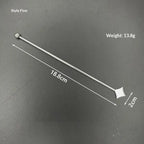 ♩Stainless Steel Stirring Stick Long Handle Bar Spoon Star Heart Shape Cocktail Stirrer For Coffee Milk Tea Home Cafe Decor 1PC