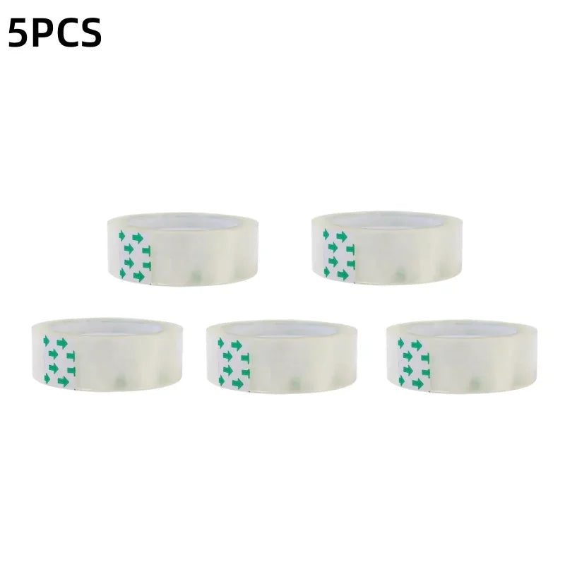Clear Tape Multifuntion High-viscosity Adhesive Tape 20-5 Rolls Clear Tape Refill Roll for Gift Wrapping,Office, Home, School