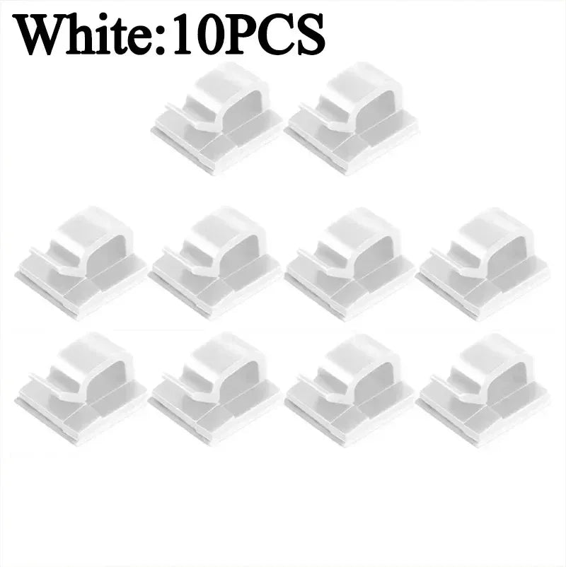 Car Cable Clamp Accessories Guiding Line Self-adhesive Line Management Clips Wiring Wire Arrangement Electrical Equipment WINDER