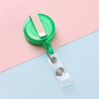 Retractable Steel Cord Pull Reel Keychains Spring Buckle Clasp Wire Rope Key Ring Recoil ID Card Holder Key Chain Multiple Tools