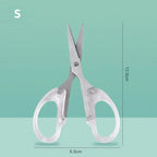 Student Office Paper-cut Scissors Stainless Steel Household Handmade Scissors Sharp and Small Sewing Scissors Household Tools
