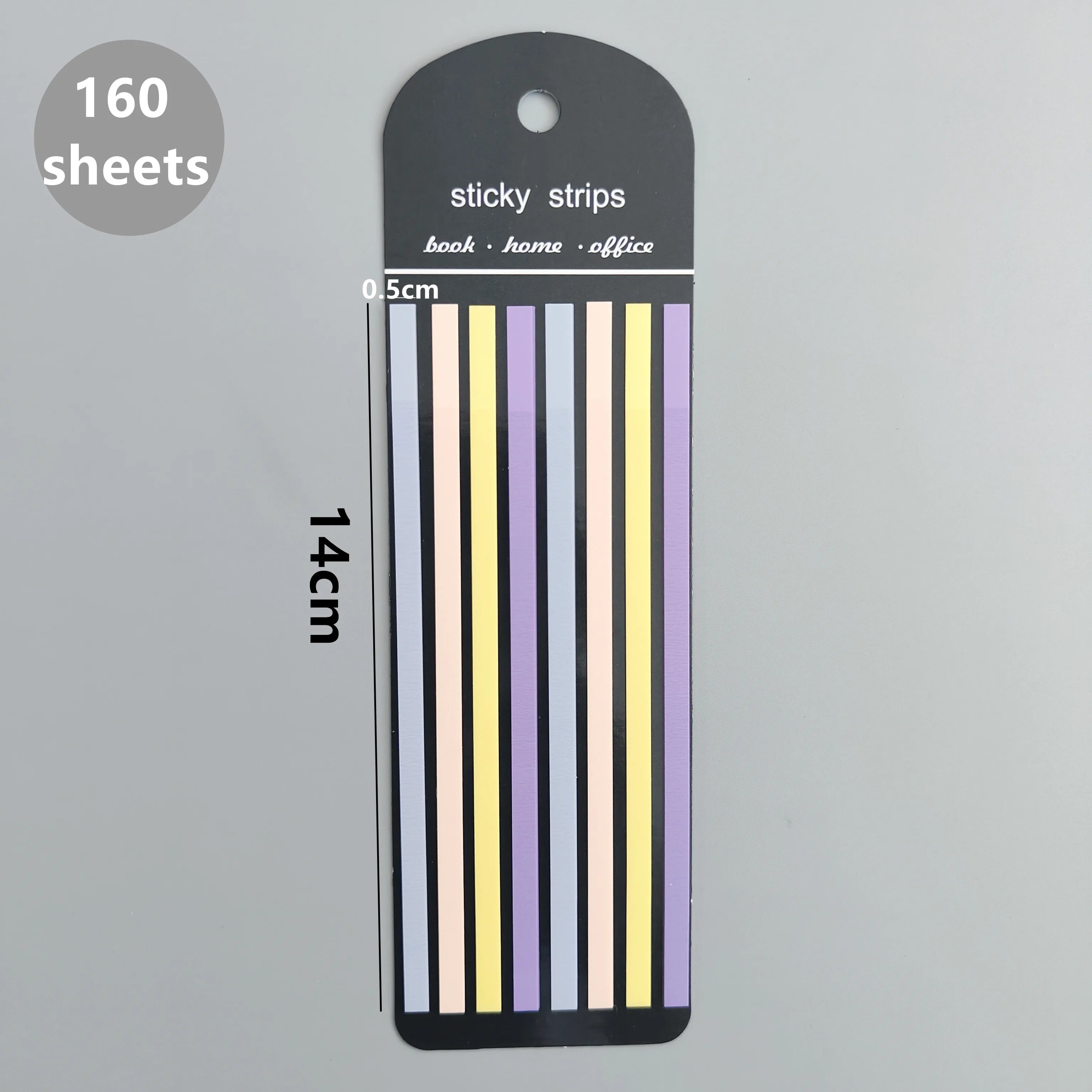 160 Sheets Transparent Sticky Notes Self-Adhesive Reading Annotation for Books Notepad Bookmarks  Memo Pad Index Tabs