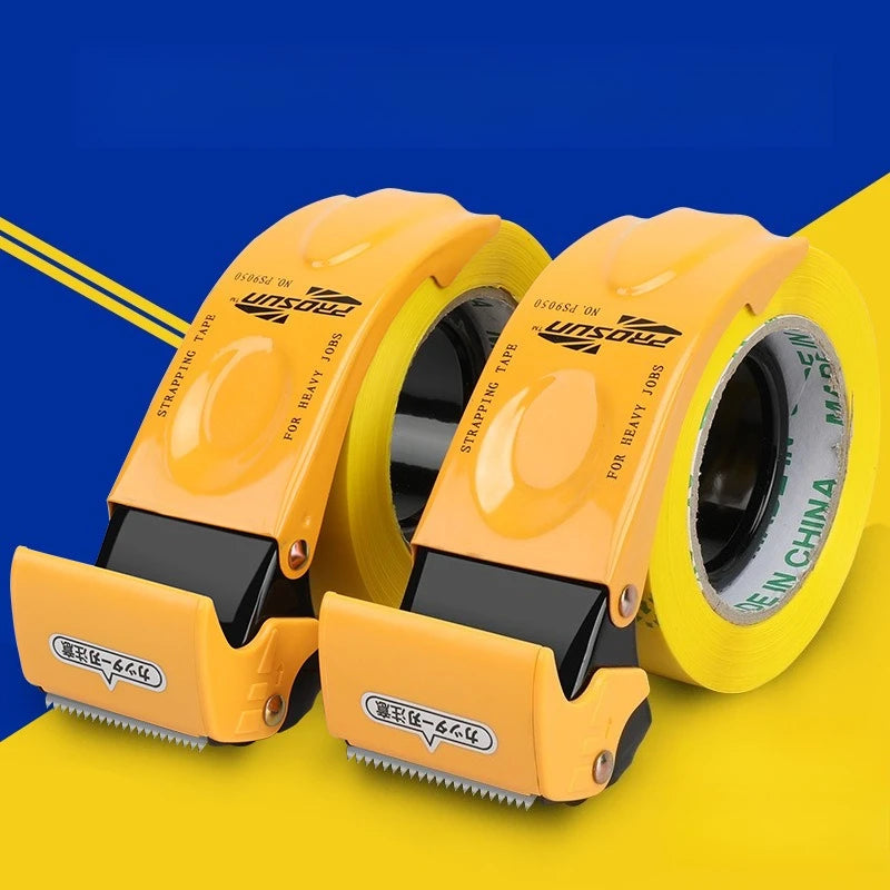 Thickened Upgraded Box Sealer, Wide Tape Holder, Transparent Tape Cutter, Stationery Tape Machine, Plastic Tape Sealing Machine