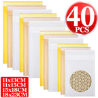 Kraft Bubble Mailers Self-Seal Mailing Envelopes Bubble Padded Mailer Package Shipping Bags for Card Jewelry Electronic Products
