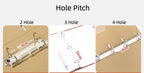 3 Hole Ring Binders File Folder Loose-leaf Binder Morandi Color Waterproof Document A4 Paper Storage